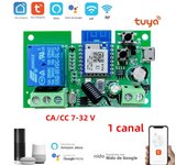 Alexa Smart Switch Tuya Smart Home 1CH 10A Wireless Wifi Switch Relay Module Remote Control Light Switch Alexa Google Home