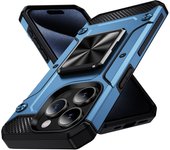 Ring holder for iPhone 15 14 13 12 11 Pro Max Plus shock-absorbing armor magnetic hard shell matte airbag anti drop shell Cover