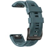 Quickfit 22 26mm Watch Strap For Garmin Descent Enduro 2 Mk2/Mk2i/Mk1/Epix Pro G1 D2 Band Soft Outdoor Sports Silicone Watchband
