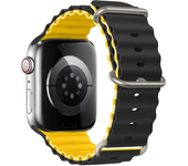 Silicone Strap For watch band 44mm 40mm 49mm 45mm 41mm 38mm accessorie correa bracelet iWatch Ultra 2 series 7 6 5 se 8 9