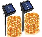 50/100/200/330 LED Solar Lights Outdoor Waterproof Light String Christmas Party Fairy Lights Decorative Lights Garden Garland