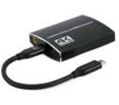 ADAPTADOR USB-C A DOBLE HDMI 4K 60HZ NEGRO