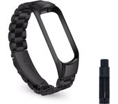 For Xiaomi Mi Band 5 Metal Strap Stainless Steel For Xiaomi band 6 Bracelet Replacement Strap Mi Band 4 3 Strap Wristbands