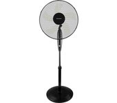 Ventilador de Pie FAN-165RNG - Base  redonda - 50W - Negro