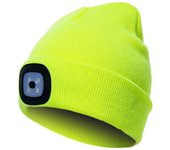 Gorro de DOT con Luz LED, gorro brillante, gorro brillante con Luz, gorro brillante para melocotón Nocturna, gorro brillante.