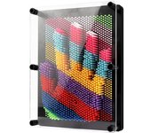 Tablero de arte con alfileres 3D - Escultura clásica de gran tamaño para niños y adultos (plástico colorido)