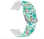 For Redmi Watch 5 Active Christmas Silicone Strap For Redmi Watch 5 Lite Bracelet 22mm Watchband For Amazfit Bip 5 GTR GTS 2 3 4