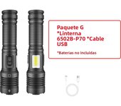 Powerful LED Flashlight XHP70 Super XHP160 High Power Torch Light USB Rechargeable Lamps Tactical Flashlight 18650 Lantern Camp