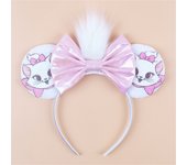 Newest Disney Mickey Mouse Ears Headband Kid Adult Festival Party Sequins 5" Bow Headband Women Baby Girl Party Hair Accessories