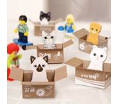5 Piece Kitty Sticky Notes Cute Notepad Memo Pad Decoration Cat Stationery