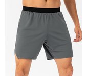 Pantalones cortos deportivos de una sola capa para hombre, Shorts elásticos de secado rápido con logotipo personalizado para correr, entrenamiento y gimnasio, Verano