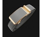 Men Automatic Buckle Belts Genuine Leather Belts for Business Men Luxury Black Strap Waistband New Fashion Brand Designer