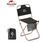 Naturehike Beach Chair Ultralight Portable Camping Chairs Folding With Mesh Bag Relax Chair Outdoor Picnic Hiking Fishing Chair