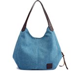 Yogodlns-Bolso de mano de Lona para Mujer, Bolsa de mano Moderna de alta calidad para Chica