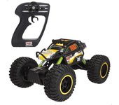 Maisto Tech - Coche teledirigido 4x4, Rock Crawler Pro Series, 2.4 GH.z, con protecciones, 2 modos de conducción, carga USB, radiocontrol niño, control remoto, coches para niños, RC, +8 años