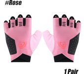 Guantes de Entrenamiento Guantes de Levantamiento de Pesas Antideslizantes Ligeros con Almohadillas para el Muñeca para Deportes y Outdoor
