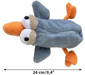 32styles Plush Shark Capybara Platypus Pencil Case Portable Large Capacity Pen Pouch Stationery Storage Box School Office Supply