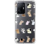 Funda Silicona Antigolpes para Xiaomi 11T 5G / 11T Pro 5G diseño Perros Dibujos