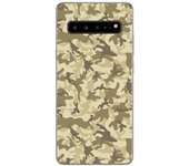 Tumundosmartphone Funda Gel Tpu para Samsung Galaxy S10 5G diseño Sand Camuflaje Dibujos