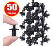 10/30/50/100pcs Universal Car Bumper Fender 8mm Hole Plastic Rivets Fastener Screw Car Fastener Clip for Nissan Toyota Focus Kia
