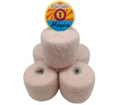 Mágica 203 hilo ganchillo crochet de mohair suave pelo de cabra gris LANAS LUZ COLOR