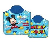 Poncho Playa Piscina Infantil Disney Mickey Mouse 55x110cm de microfibra para niños