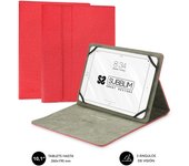 SUBBLIM - Funda Tablet Clever Stand Tablet Case 10,1" Red SUB-CUT-1CT002