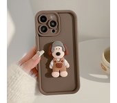 Cute 3D Cartoon Silicone Case for iPhone 15 14 11 12 13 Pro Max 7 8 15 Plus XR XS Max X SE 2020 iPhone11 11Pro 15Pro Matte Cover