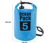 2-15L Waterproof Dry Bag Beach Swimming Bag Foldable Motorcycle Storage Pack Kayaking Rafting River Trekking Floating Water Sack