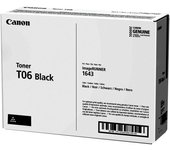 Canon T06 Negro | Cartucho de Toner Original de Alta Calidad para Impresoras I-sensys X 1643p, Ir 1643i y Ir 1643if