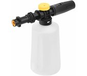 Cañón de espuma para lavadora a presión Kärcher K2 K3 K4 K5 K6 K7, kit de botella de lanza de espuma para nieve para coche de 750 ml con boquilla ajustable, para limpieza de ventanas de lavadora de co