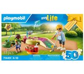 Playmobil set minigolf con dos figuras de la línea My Life 71449