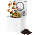 BEECO HQD-314Pro Compostador eléctrico de Cocina 3,3L, Compostador Ideal para Reciclaje de residuos orgánicos, Cubo Basura sin Olor autolimpiador, compostador eléctrico Revestimiento Antiadherente.