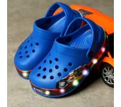 Summer Children Hole Sandals LED Lighted Flashing Light Shoes Boys Girls Beach Sandals Kids Breathable Fashion Sneakers
