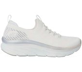Skechers Relaxed Fit: D'Lux Walker - Let it Glow Zapatillas deportivas para mujer blancas en textil 86144