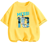 Narutoes Tshirt Boys Girls Clothing Summer Marios Short-sleeved Casual Sonic T-shirt Children's Sports Tops Messi Kids Clothes