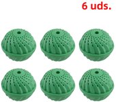 1-6PCS Eco-Friendly Wash Ball - Washing Machine Non-Chemical Detergent Laundry Ball  Household Eco Hi-Ball