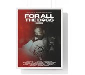Black and White Drake Concert Cover Poster Aesthetic Pop Rapper Music Album for All the Dogs Canvas Print Wall Art Room Decor