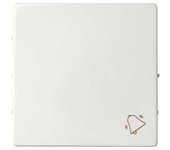 Simon 82 Concept | Tecla individual pulsador con campana blanco mate SIMON 8200017-090