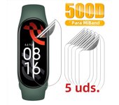 5Pcs Hydrogel Film Screen Protectors for Xiaomi Mi Band 8 7 6 5 4 3 Full Cover Soft Protective Smart Watch Accessories