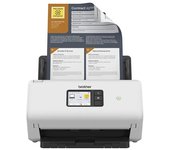 Escaner sobremesa brother ads 4500w 70ppm duplex automatico usb 30 usb 20 red wifi wifi direct adf