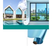 Household insulated glass film windows balconies privacy protection sun protection one-way mirrors window film stickers