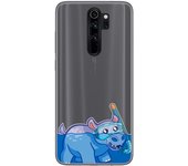 Tumundosmartphone Funda Gel Transparente para Xiaomi Redmi Note 8 Pro diseño Hipo Dibujos