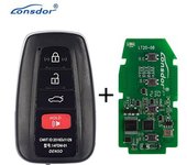 Lonsdor LT20-08 PCB Board 8A+4D Smart Key Adjustable Frequency For Toyota/Lexus Support K518Pro/ISE KH100+ KW100 Programmer