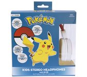 AURICULARES INFANTILES POKEMON POKEBALL CON CABLE Y VOLUMEN ADECUADO PARA NIÑOS OTL Technologies