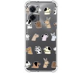 Funda Silicona Antigolpes para Xiaomi Redmi 10 5G diseño Perros Dibujos