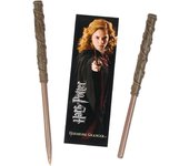 Varita bolígrafo y marcapáginas Hermione Granger Harry Potter, combina la magia de Hermione con un bolígrafo y marcapáginas únicos.