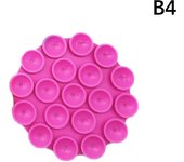 Double Side Silicone Suction Pad For Mobile Phone Fixture Suction Cup Backed Adhesive Rubber Sucker Pad For Fixed Pad