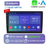 7"9"10" 2Din Car Radio Android 13 Android auto Wireless Carplay WIFI GPS Car Audio Automotive Multimedia Player MP5 Player