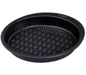 PYREX® GLIDE Molde Tarta Plano Horno Acero 24CM Negro Brillo  Antiadherente
